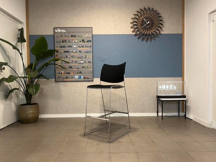 Casala · Curvy Barkruk · Zwarte Chrome