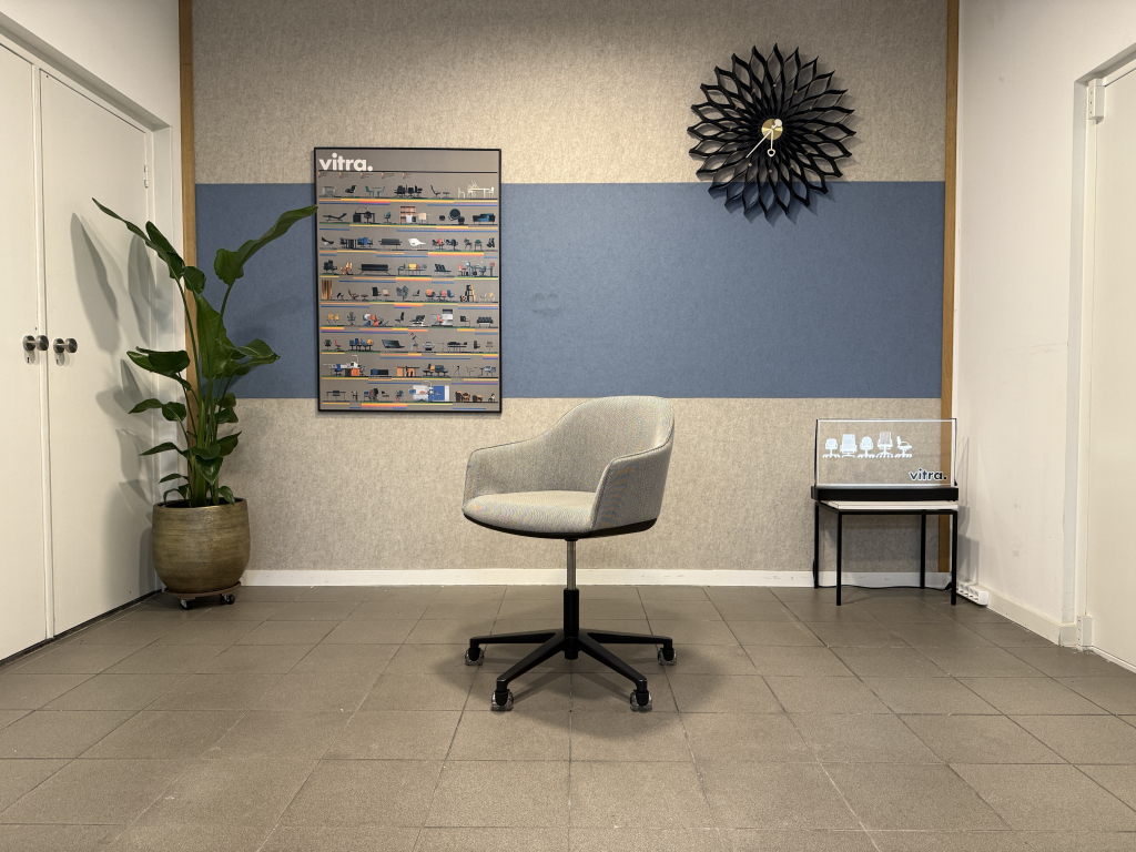 Vitra · Bouroullec · Softshell Bureaustoel · Grijs