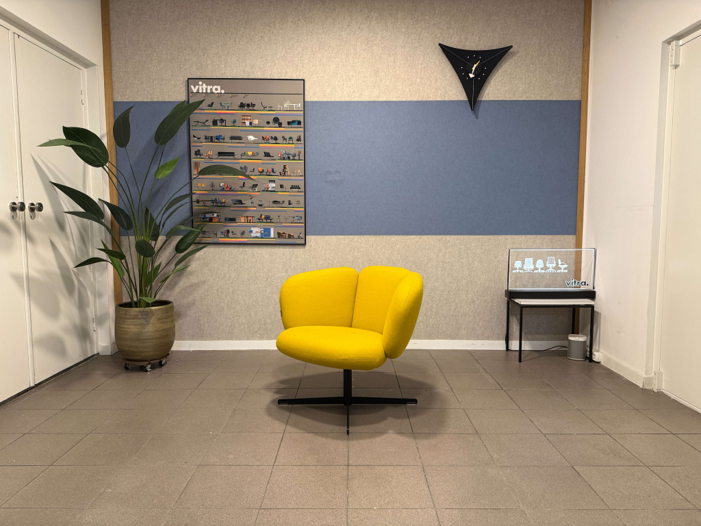 Artifort · Khodi Feiz · Bras Fauteuil · Geel