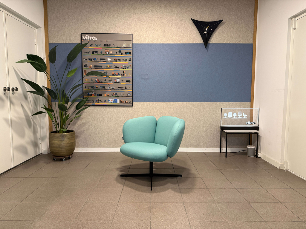 Artifort · Khodi Feiz · Bras Fauteuil · Blauw