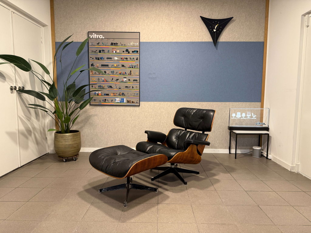 Herman Miller - Contura · Eames · Lounge Chair · Palisander!