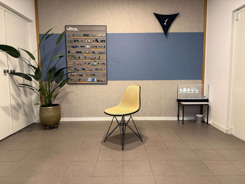Vitra · Eames · DSR · Wit & Creme Bekleding
